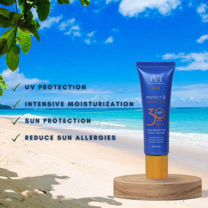 CVB Sun Protect & Moisture 30 SPF 50 SPF 75ml