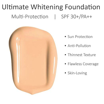 Ultimate Whitening Cream & Foundation 50 g.