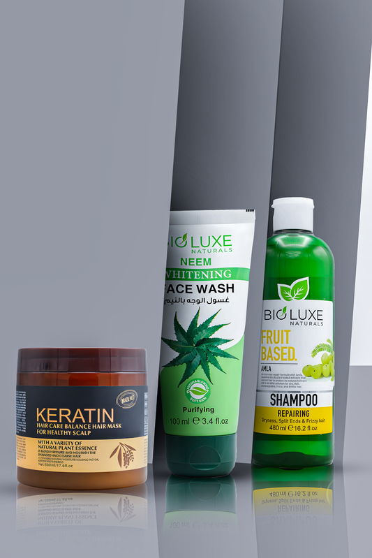 Bio Luxe Shampoo & Face Wash with Keratin Mask