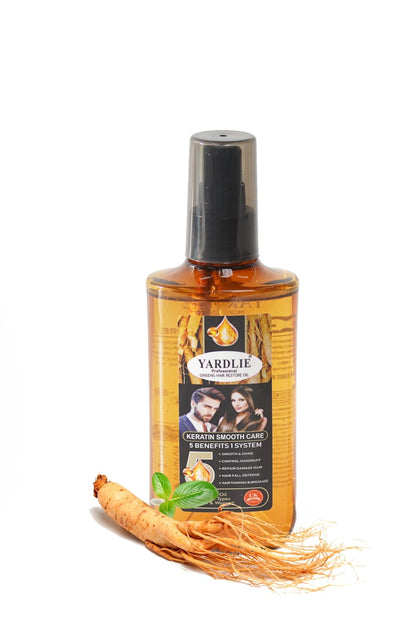 Ginseng Oil For Hair Volumizing, Shining, Strengthening, Anti Hair fall & Anti Dandruff.