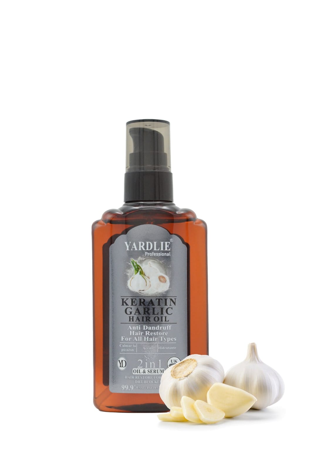 Keratin Garlic Hair Oil 120ml.