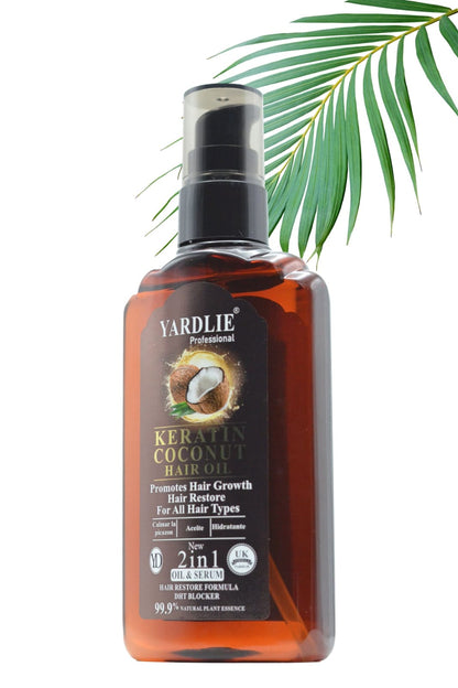 Keratin Coconut Hair Oil 120ml.