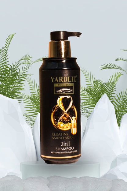 Keratin & Amino Acid Shampoo by Yardlie (500ml)