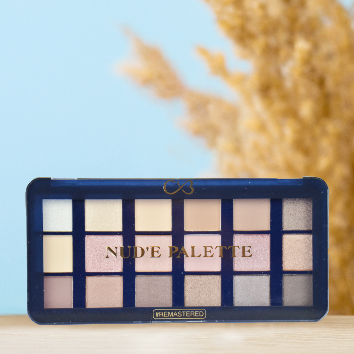 CVB Paris Nude/Rose Gold 18 Colors Eyeshadow Palette