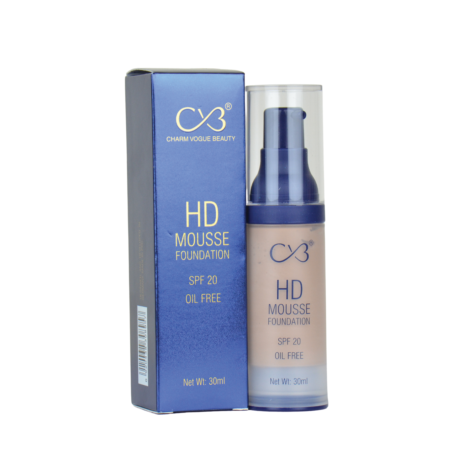 CVB Paris HD Weightless Mousse Foundation Oil Free 30ml